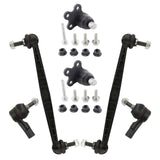 TRQ Front Steering & Suspension Kit Compatible with 2012-2018 Chevrolet Sonic