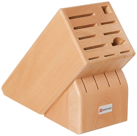 W&#252;sthof Gourmet Knife Block Set, One Size, Beechwood Block, Stainless Knive