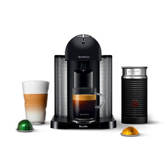 Nespresso Vertuo Coffee and Espresso Machine by Breville, 5 Cups, Matte Black...