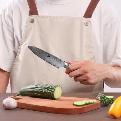 WILDMOK Kitchen Utility Knife, Super Sharp Ultimate All-Purpose Knife for Sli...