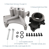 JDMSPEED EBP Valve Upgrade Turbo Pedestal & Exhaust Housing for 1999.5-2003 F...