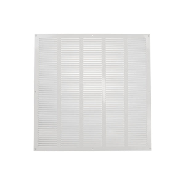 Repa Market White Air Vent Cover 20" x 20" Inch (Outer Dimensions) - Steel Re...