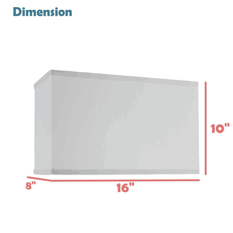 Aspen Creative 36005A, Transitional Rectangular Hardback Shaped Construction ...