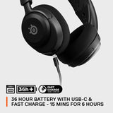 SteelSeries New Arctis Nova 4 Wireless Multi-Platform Gaming Headset — Black