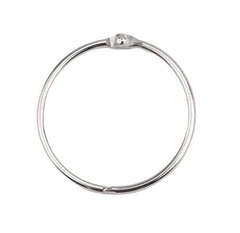 NAHANCO DISPLAYRING Display Rings, 2 1/4" Diameter, Chrome (Pack of 100)