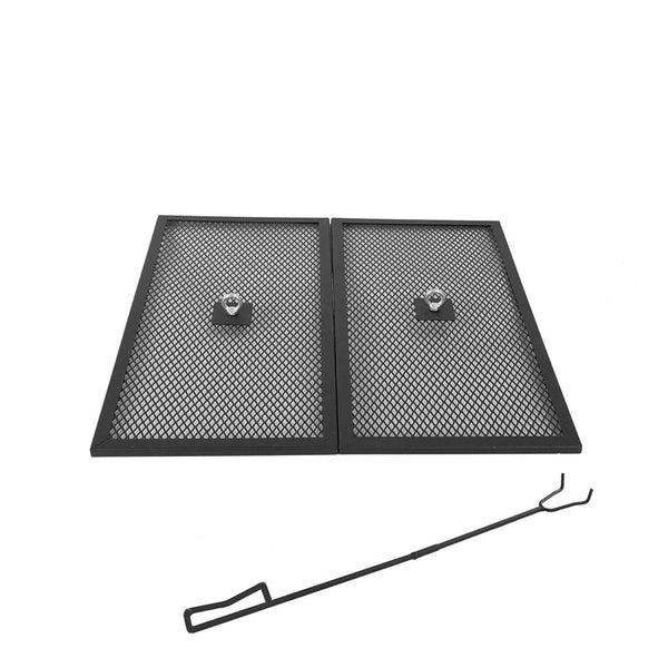 Blue Sky Outdoor Living Square Flat Peak Spark Screen and Screen Lift for Squ...