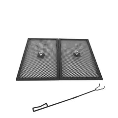 Blue Sky Outdoor Living Square Flat Peak Spark Screen and Screen Lift for Squ...