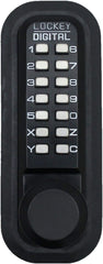 2230JB Mechanical, Keyless Latch Lock Jet Black Single Combination