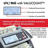 Cassida 5520 UV/MG - USA Money Counter with ValuCount, UV/MG/IR Counterfeit...