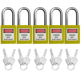 Lockout Tagout Locks, Safety Padlock, Keyed Differently Loto Safety Padlocks ...