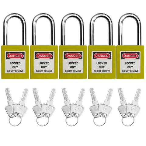 Lockout Tagout Locks, Safety Padlock, Keyed Differently Loto Safety Padlocks ...