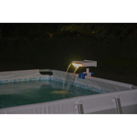 Bestway Flowclear Soothing LED Waterfall | Made for Above Ground Swimming Poo...