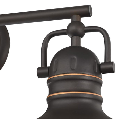 Westinghouse 6116200 Boswell Vintage-Style Three-Light Indoor Vanity Light Fi...