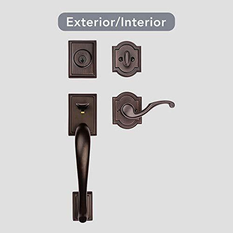 Baldwin Pistoria, Front Entry Handleset Updated Packaging, Venetian Bronze