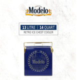 Modelo Retro Ice Chest Cooler with Bottle Opener 13L (14 qt), 18 Can Capacity...