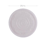 Eco-Products Compostable World Art Soup Container Lids, Case of 1000, Fits 8-...