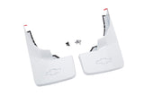 GM Accessories 23387355 Rear Molded Splash Guards in Summit White