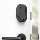 August Home Smart Lock + Connect, Black Wi-Fi Lock