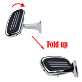 Chrome Streamliner Passenger Footboard Floor Board Mount Kit Compatible with ...
