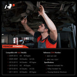 A-Premium Power Steering Pump, with Pulley, Compatible with Audi A4 (Quattro)...