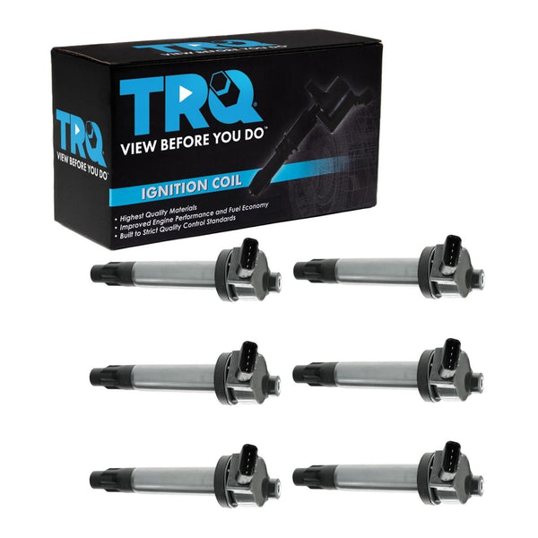 TRQ Ignition Coil Set Compatible with 2004-2006 Lexus ES330 RX330 2006-2008 R...