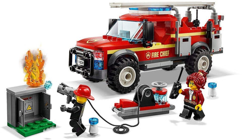 Lego Cami&#243;n de Intervenci&#243;n del Jefe de Bomberos