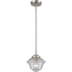 Innovations 284-1S-SN-G534-LED Small Oxford 1 Light Mini Pendant Part of The ...