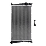 KAC CU2941 Aluminum Core Complete Radiator Compatible With 135i 2008-2013 335...