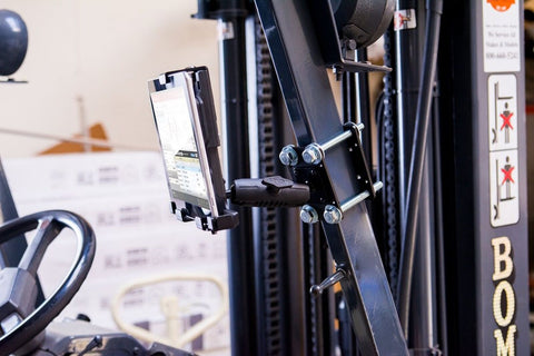 ARKON Mounts - Locking Forklift Tablet Mount with Adjustable Arm | Industrial...