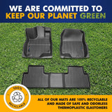 Automotive 3D Floor Mats Set for Acura RDX 2019-2025 | Heavy Duty All Weather...