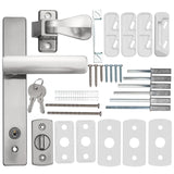 Ideal Security EL Keyed Lever Mount Latch with Deadbolt, Surface Mount Storm ...