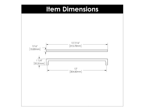 Hickory Hardware 5 Pack Solid Core Kitchen Cabinet Pulls, Luxury Cabinet Hand...