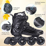 Inline Skates, High Performance Outdoor Fitness Inline Skates for Women Men A...