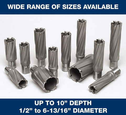 C.S. Unitec 9-1-218 C TCT Annular Cutter 9/16"" Dia. X 2-3/8"" Depth Carbide ...
