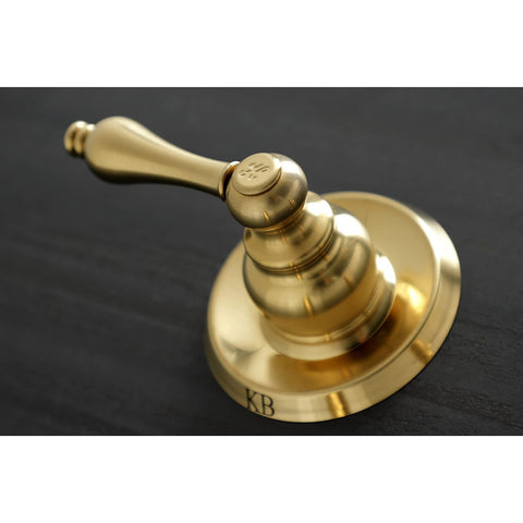 Kingston Brass KB247AL Victorian Tub and Shower Faucet, Brushed Brass 72 x 8 ...