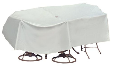 Protective Covers Weatherproof PatioTable and Chair Set Cover, 72 Inch x 76 I...