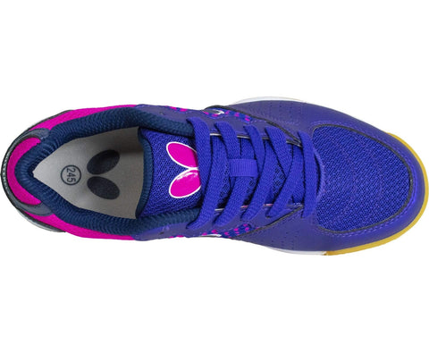 Butterfly Unisex-Adult Athletic Table Tennis Shoes 7 Women/5.5 Men Navy