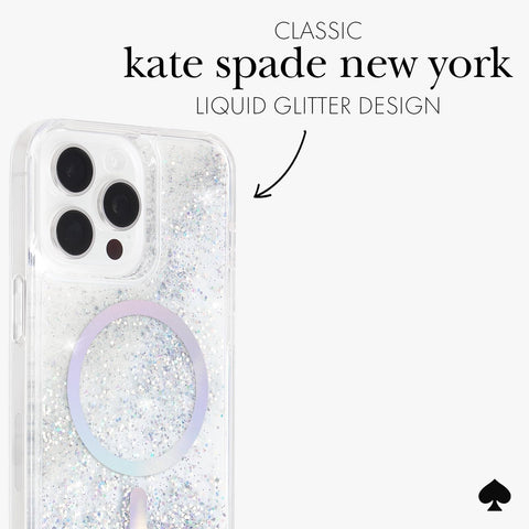 kate spade new york iPhone 15 Pro Max Case, Compatible with MagSafe - Liquid ...