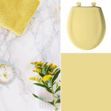 Bemis Classic Colors Slow Close Toilet Seat, Easy Clean Hinges and Durable Pl...