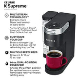 Keurig® K-Supreme Single Serve K-Cup Pod Coffee Maker, K-Supreme, Black