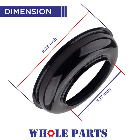 Whole Parts Appliance Burner Bowl Part # PA030002BK, Compatible with Many Vik...