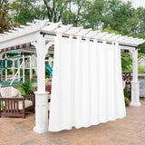 BONZER Outdoor Curtains for Patio Waterproof - Light Blocking Weather Resista...
