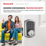 Honeywell Safes & Door Locks - Keyless Entry Door Lock with Touch Screen Keyp...