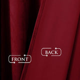 StangH 108-inch Long Velvet Curtains - Luxurious Velvet Fabric Room Darkening...