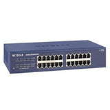 NETGEAR 24-Port Gigabit Ethernet Unmanaged Switch (JGS524) - Unmanaged, Black