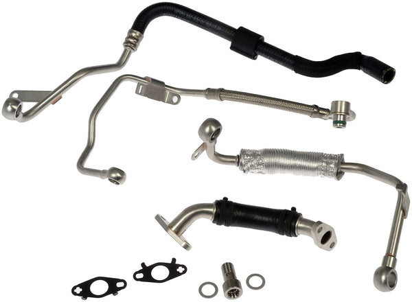 Dorman 667-072 Turbocharger Coolant and Oil Supply/Return Line Kit Compatible...