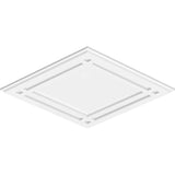 Ekena Millwork CMP28X18DD Diamond Architectural Grade PVC Contemporary Uretha...