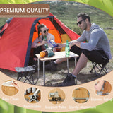 KingCamp Bamboo Adjustable, Anti-UV Portable Folding Table, Picnic, Camping, ...