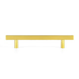 Ravinte 40 Pack 7.38 Inch Square Cabinet Pulls Brushed Brass Stainless Steel ...