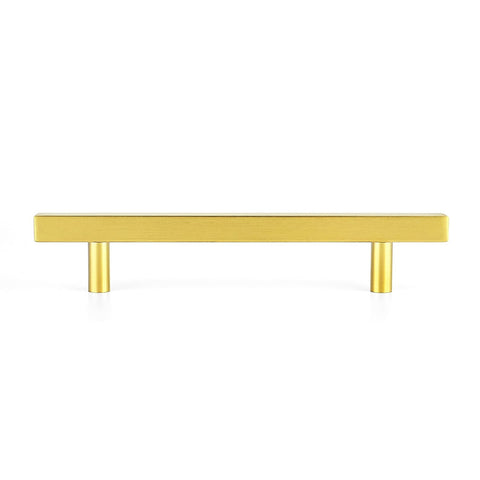 Ravinte 40 Pack 7.38 Inch Square Cabinet Pulls Brushed Brass Stainless Steel ...